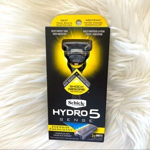 NEW Schick Hydro 5 Sense Shaving Razor